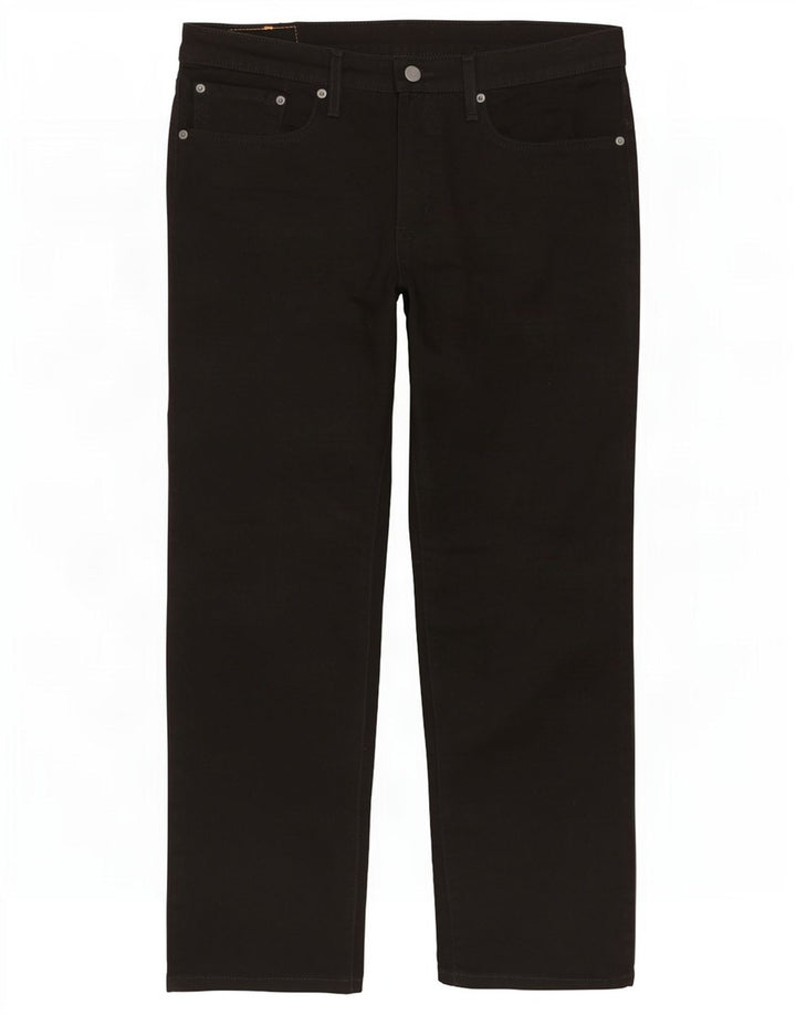 Blugi drepti pentru bărbați Levi's 514 W34 L26 bumbac negru
