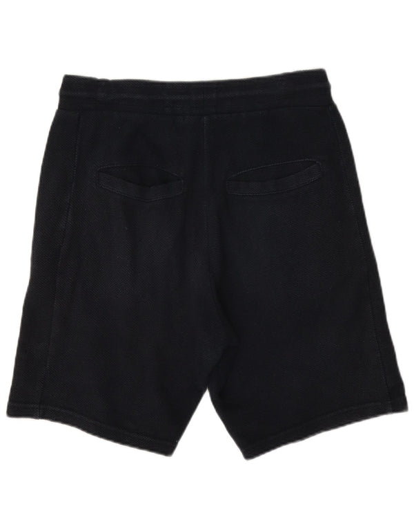 Pantaloni scurți sport pentru bărbați Zara, bumbac, albastru bleumarin mediu