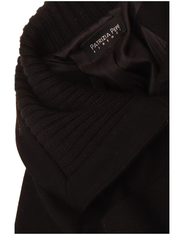Pardesiu Patrizia Pepe Femei UK 8 Small Black