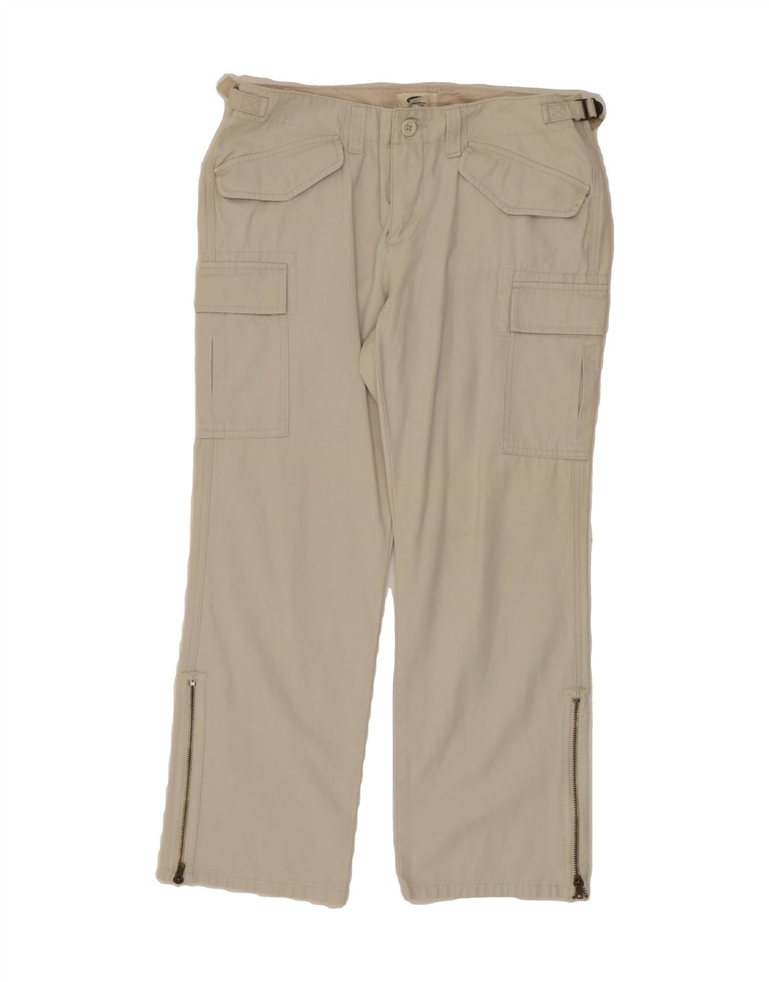 OLD NAVY Womens Straight Crop Cargo Trousers US 8 Medium W30 L25 Beige Vintage Old Navy and Second-Hand Old Navy from Messina Hembry 