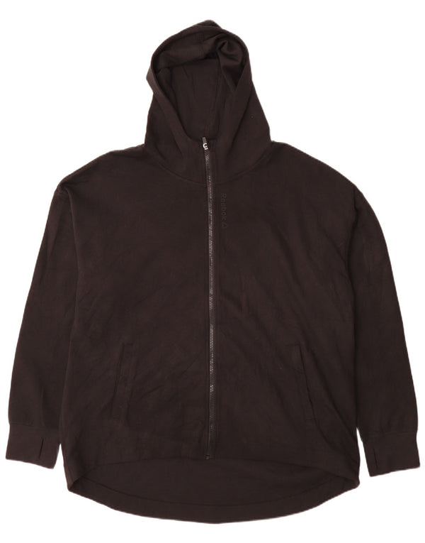 Pulover Reebok pentru bărbați, cu fermoar, 3XL, bumbac negru