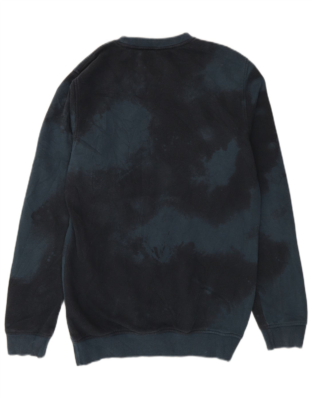 Hanorac pentru bărbați Adidas Jumper mic albastru Tie Dye Bumbac