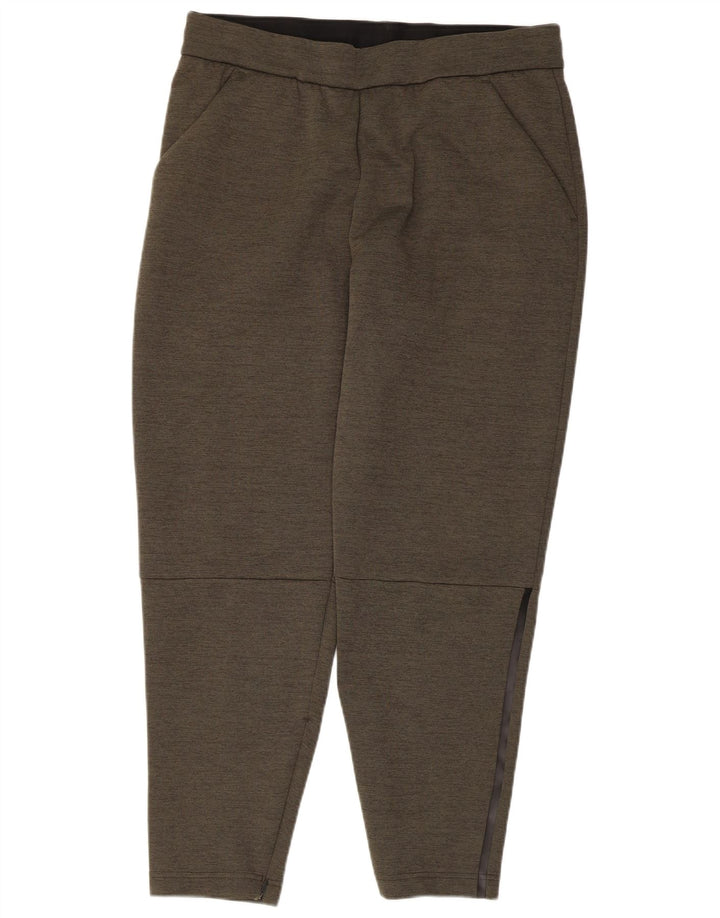 Pantaloni de trening Adidas Climalite pentru bărbați, largi, kaki, pete