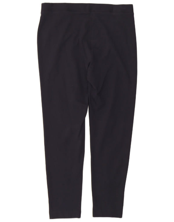 Marks & Spencer Pantaloni slim casual pentru femei UK 16 Large W34 L27 Negru