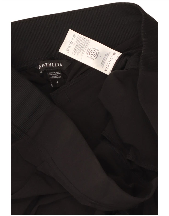 Pantaloni de trening pentru femei ATHLETA US 4 Small Poliester negru