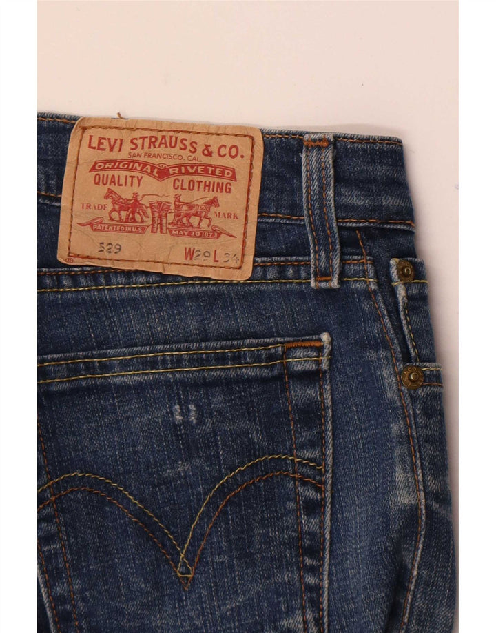Blugi Levi's 529 Curvy Bootcut W29 L26 Albastru