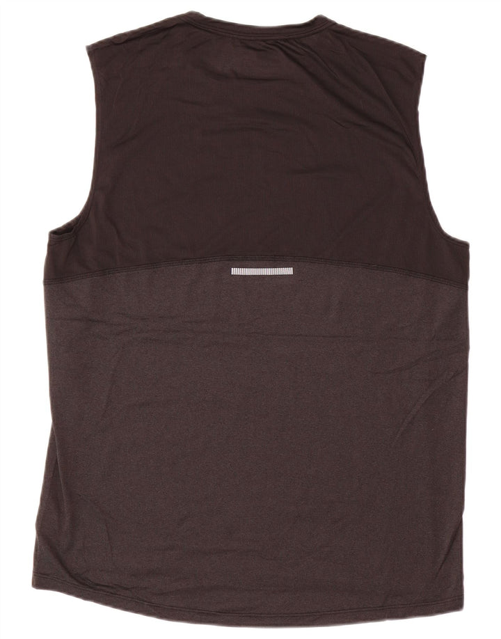 RUSSELL ATHLETIC Vest pentru bărbați Dri-Power Top UK 38/40 Medium Gri Poliester