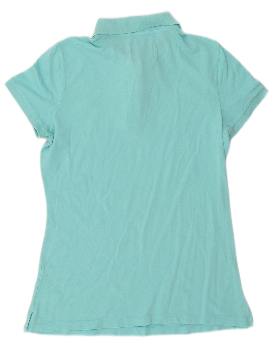 Tricou polo Benetton pentru femei UK 16 mare turcoaz