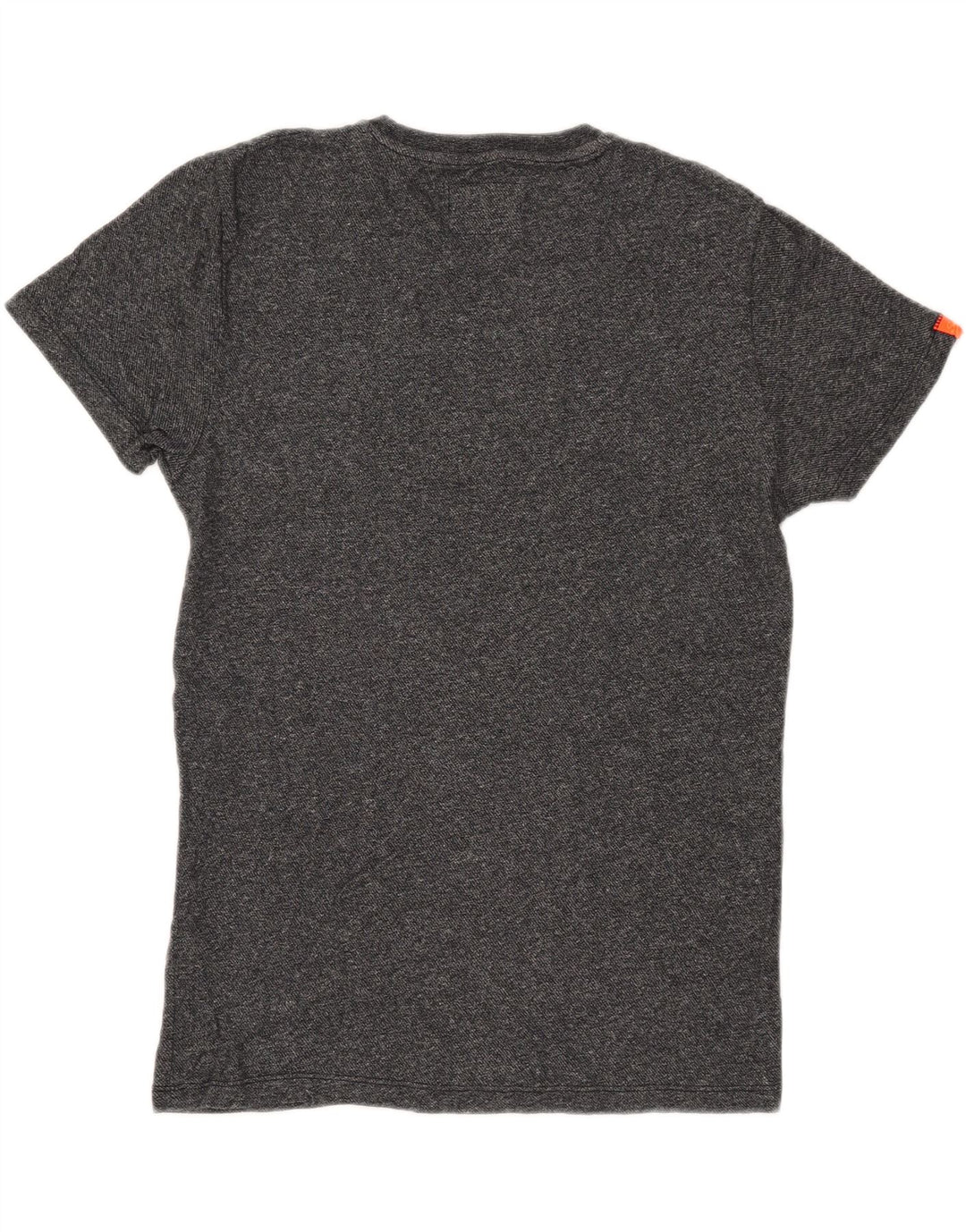 Tricou pentru bărbați Superdry Top din bumbac cu pete gri mediu