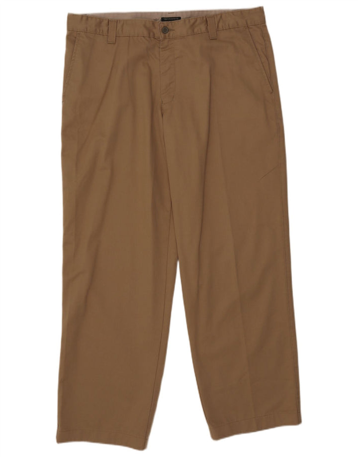 Pantaloni Chino Drepți Dockers Bărbați L38 L32 Bej