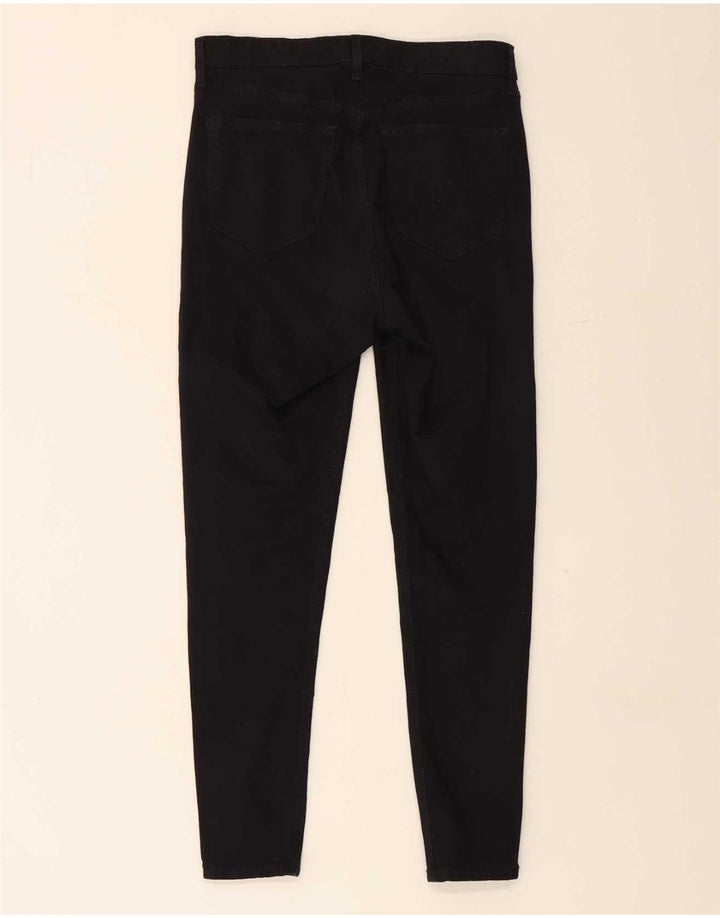 Topshop blugi skinny pentru femei W30 L32 poliester negru