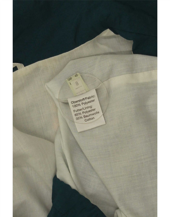 Trening pentru bărbați Vintage Top Jachetă IT 48 2XL Verde Poliester Geometric