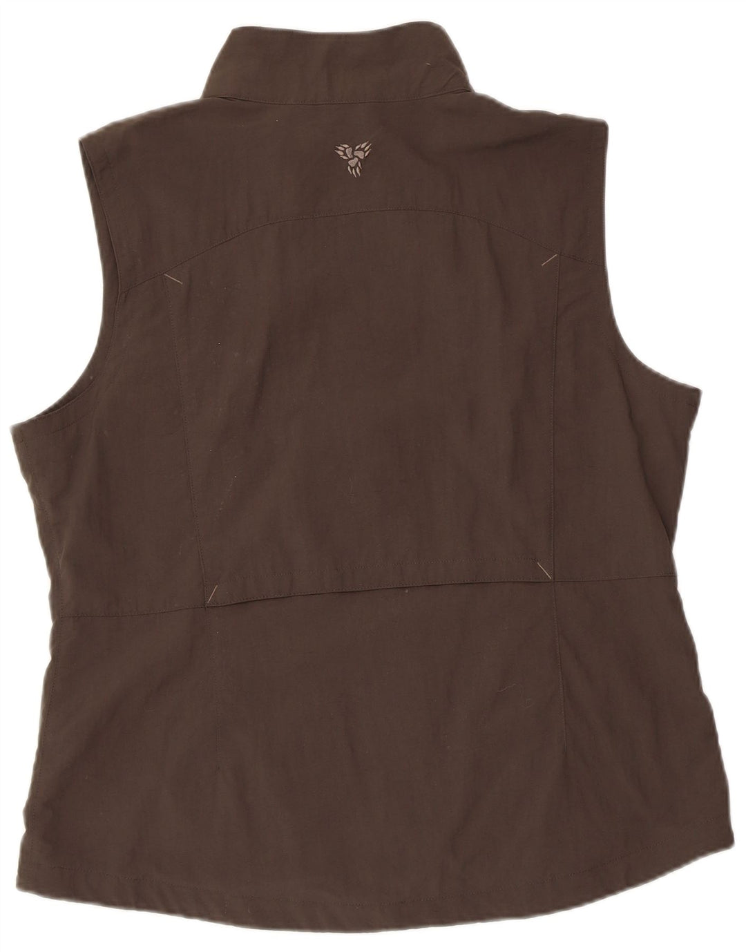 Jachetă de trening fără mâneci pentru femei JACK WOLFSKIN UK 18/20 XL gri