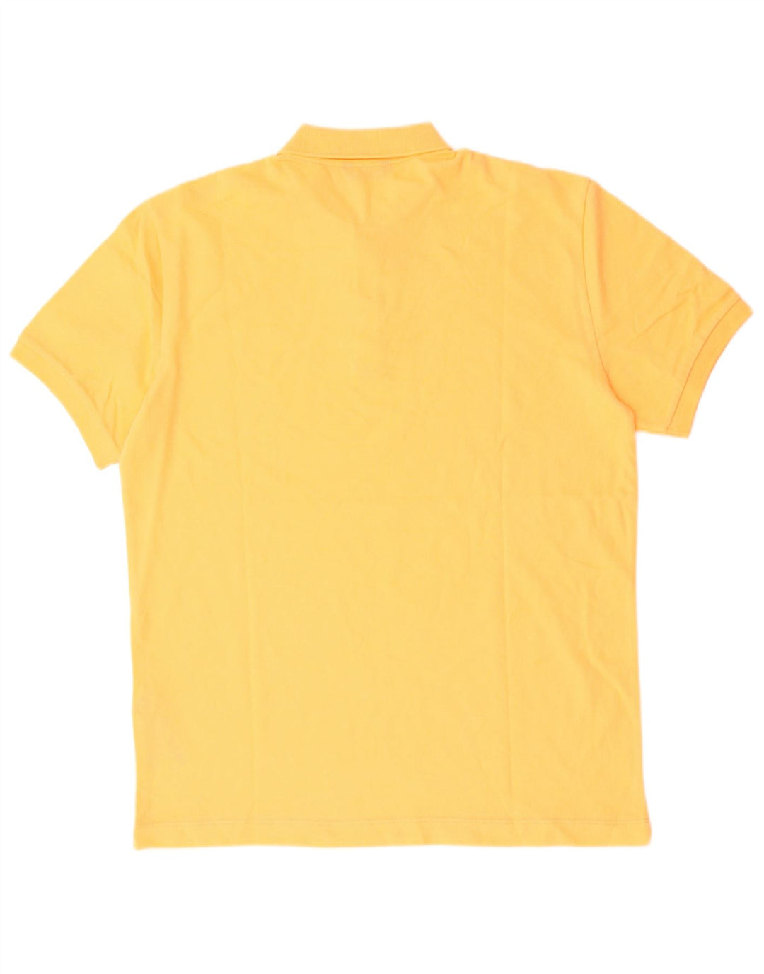 Tricou polo Massimo Dutti pentru bărbați, bumbac portocaliu mediu