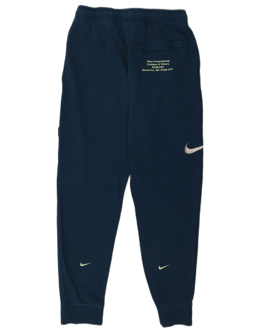 Pantaloni de trening Nike pentru bărbați Beaverton Graphic Pantaloni de jogging, mijlocii, bleumarin