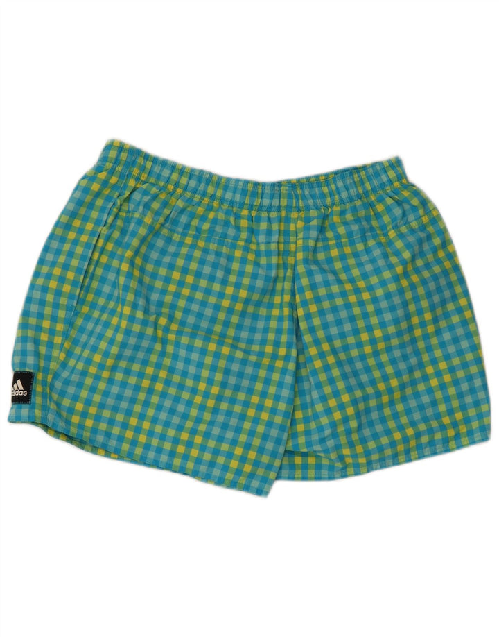 Pantaloni scurți de înot Adidas pentru bărbați, mari, albastru, poliester
