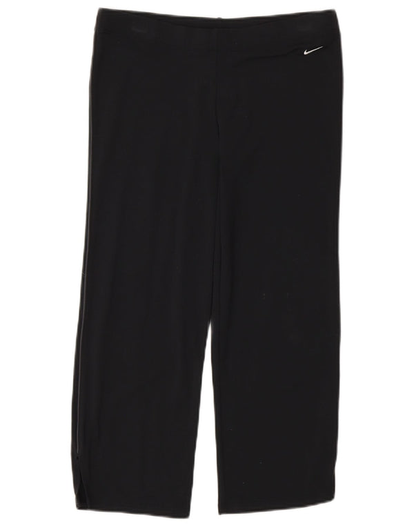 Pantaloni de trening Nike Dri Fit Capri pentru femei UK 8/10 Small Black