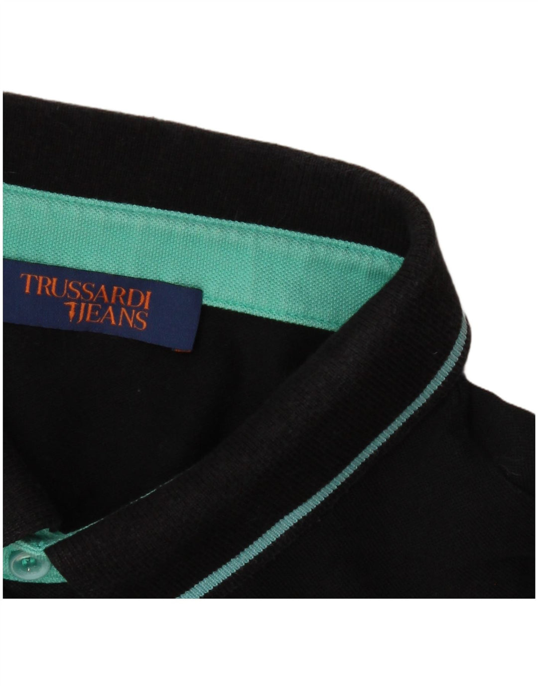 Trussardi Jeans Trussardi Jeans Tricou Polo XL Negru
