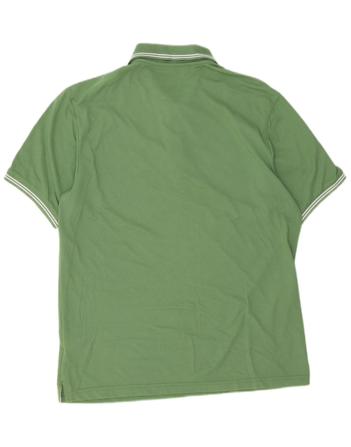 Cămașă polo pentru bărbați CHAMPION Easy Fit XL, bumbac verde