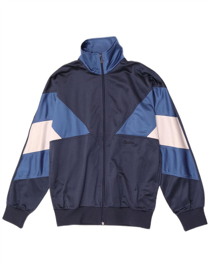 Trening pentru bărbați Active Jachetă de top, medie, bleumarin, color block