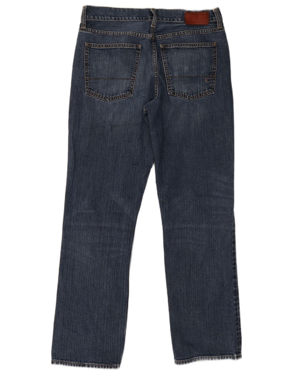 Blugi drepti pentru femei Tommy Hilfiger W32 L30 bumbac albastru