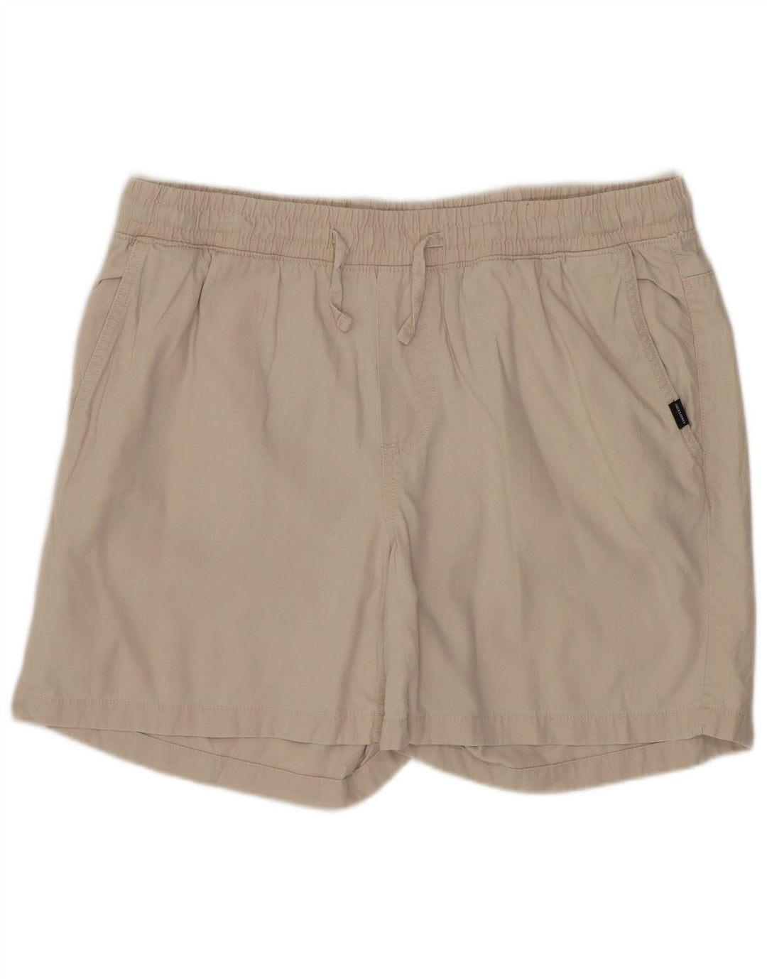 JACK & JONES Pantaloni scurți casual pentru bărbați, mari W32, bej, lyocell