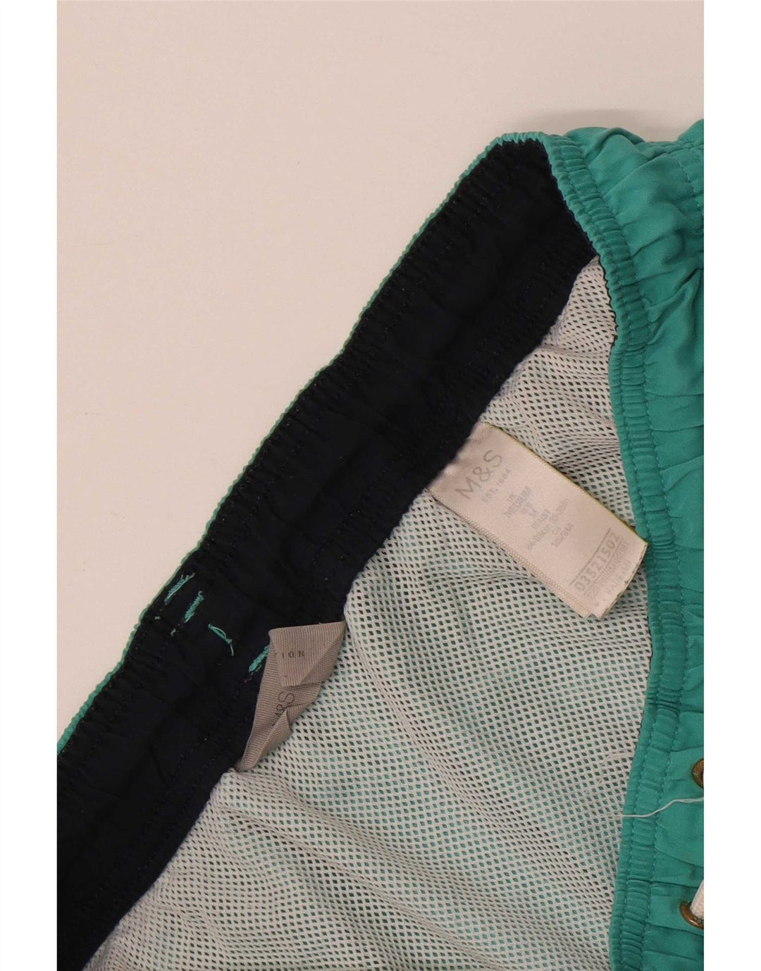 Pantaloni scurți de înot pentru bărbați Marks & Spencer Poliester verde mediu