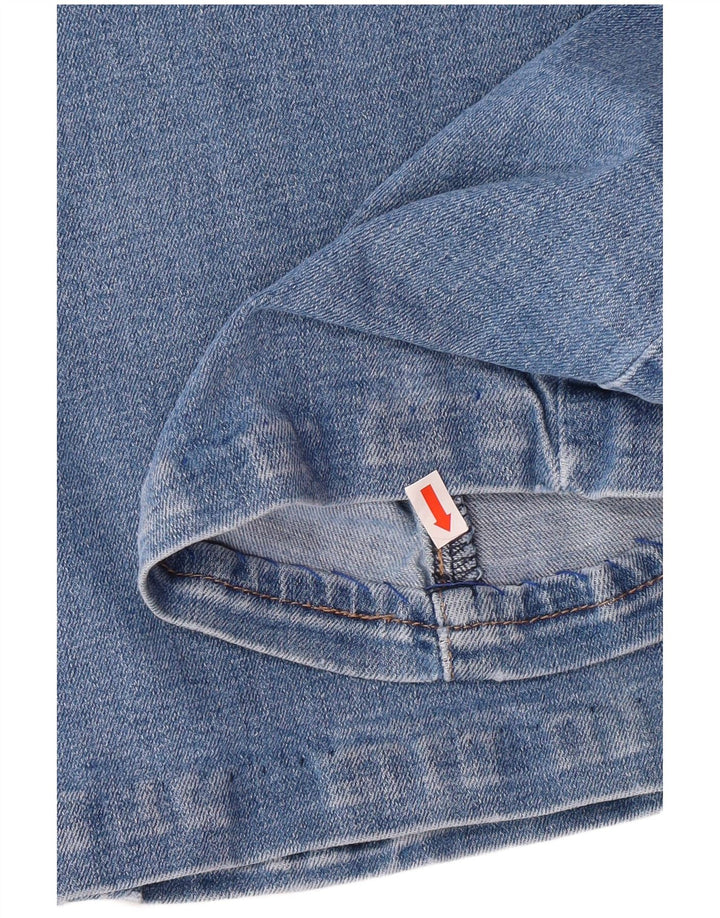 LEVI'S Blugi drepti pentru femei 414 Classic Fit US 20 3XL W40 L30 Bumbac albastru