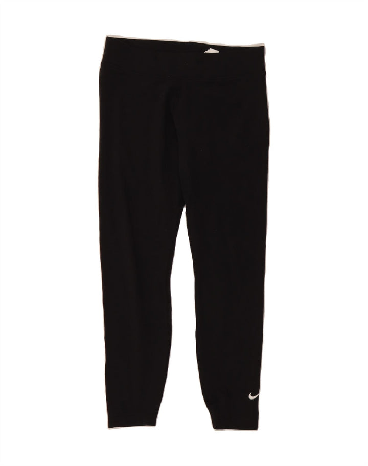 NIKE Womens Leggings UK 8 Small Black Cotton Vintage Nike and Second-Hand Nike from Messina Hembry 