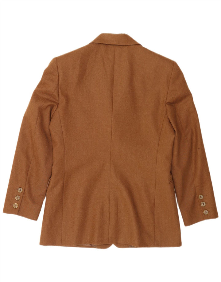 Jachetă Blazer Superior pentru femei cu 3 nasturi IT 42 Viscoză maro medie