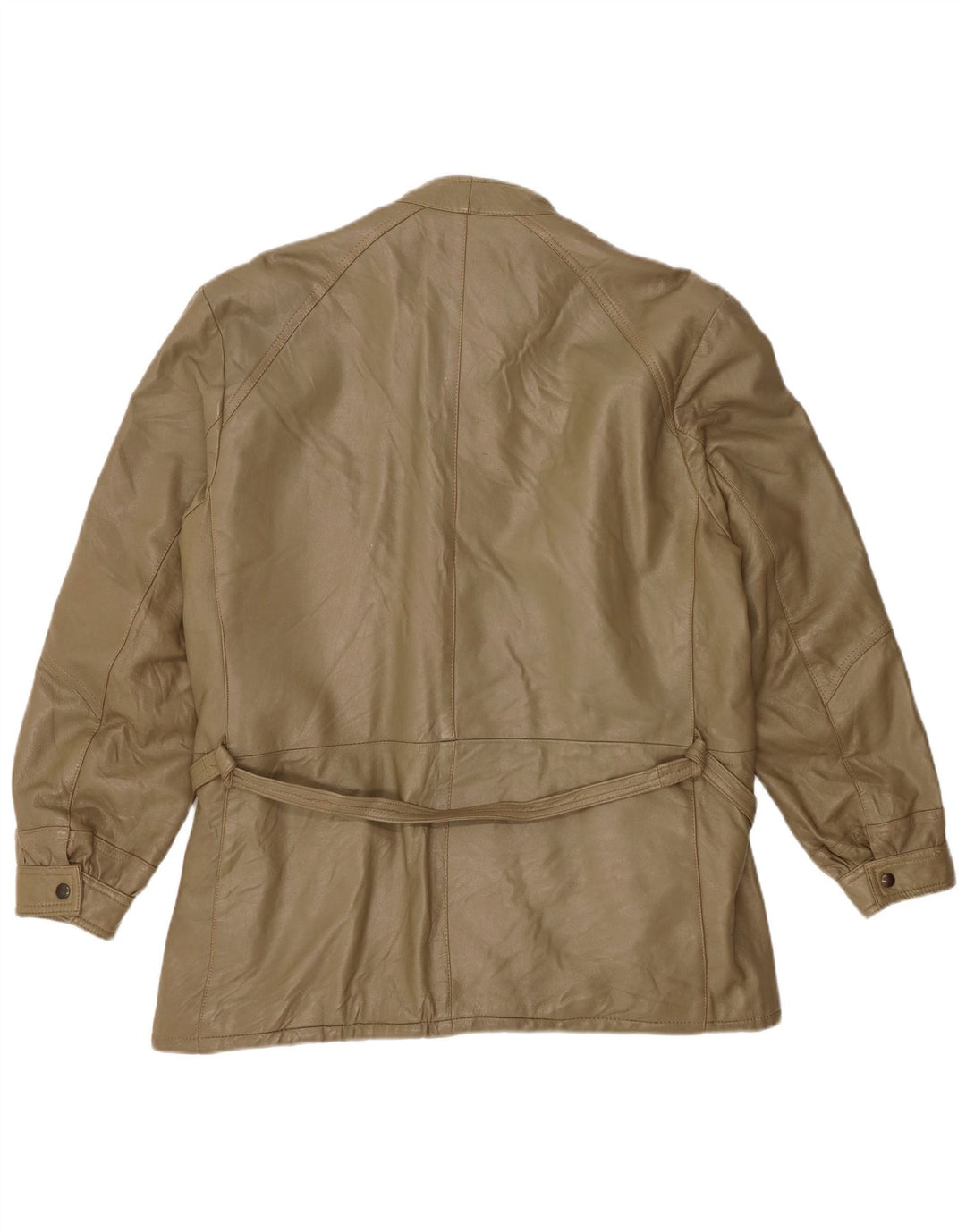 Vintage Mens UK 38 Medium Khaki Piele