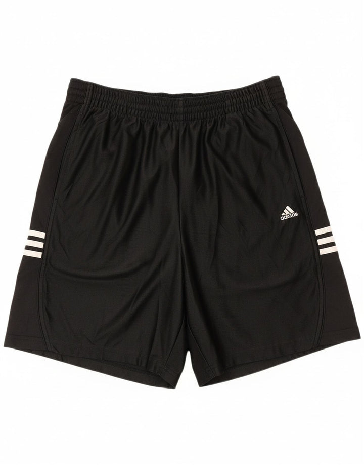 ADIDAS Mens Sport Shorts Medium Black Polyester