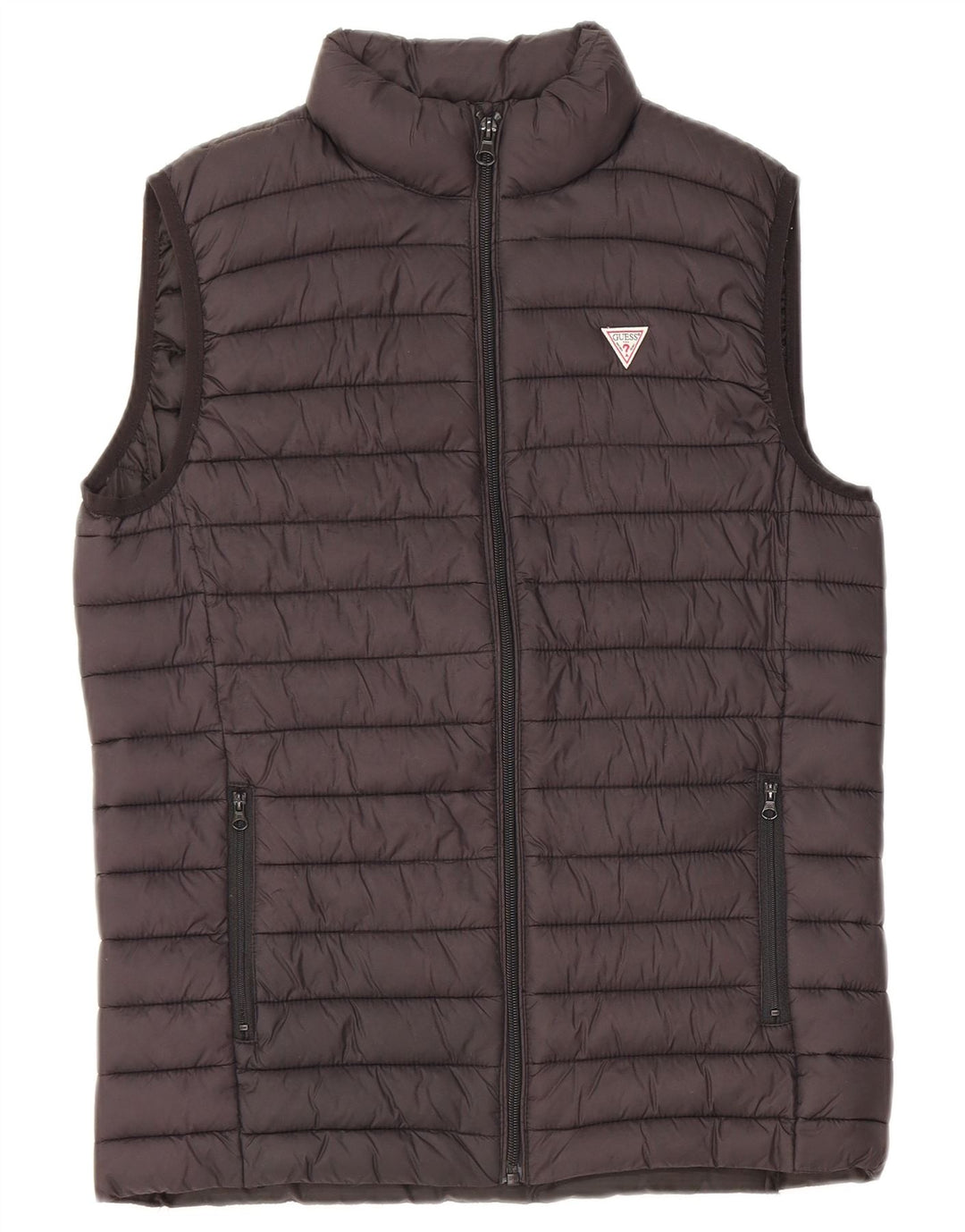 Gilet Captusit Guess Boys 13-14 Ani Poliamida Neagra