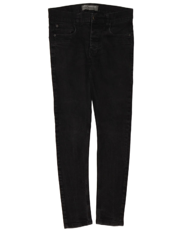 FRENCH CONNECTION Blugi skinny pentru bărbați W32 L30 Bumbac bleumarin