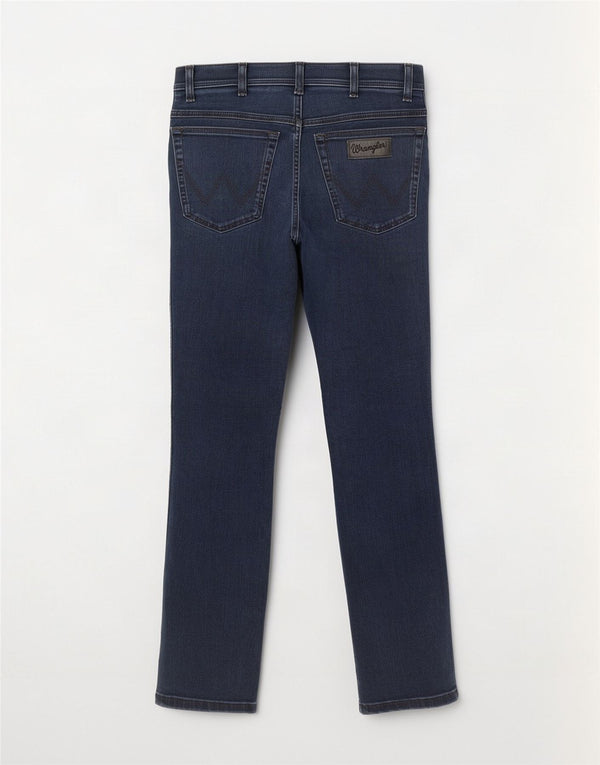 Blugi slim Texas Wrangler pentru bărbați W31 L32 bumbac bleumarin