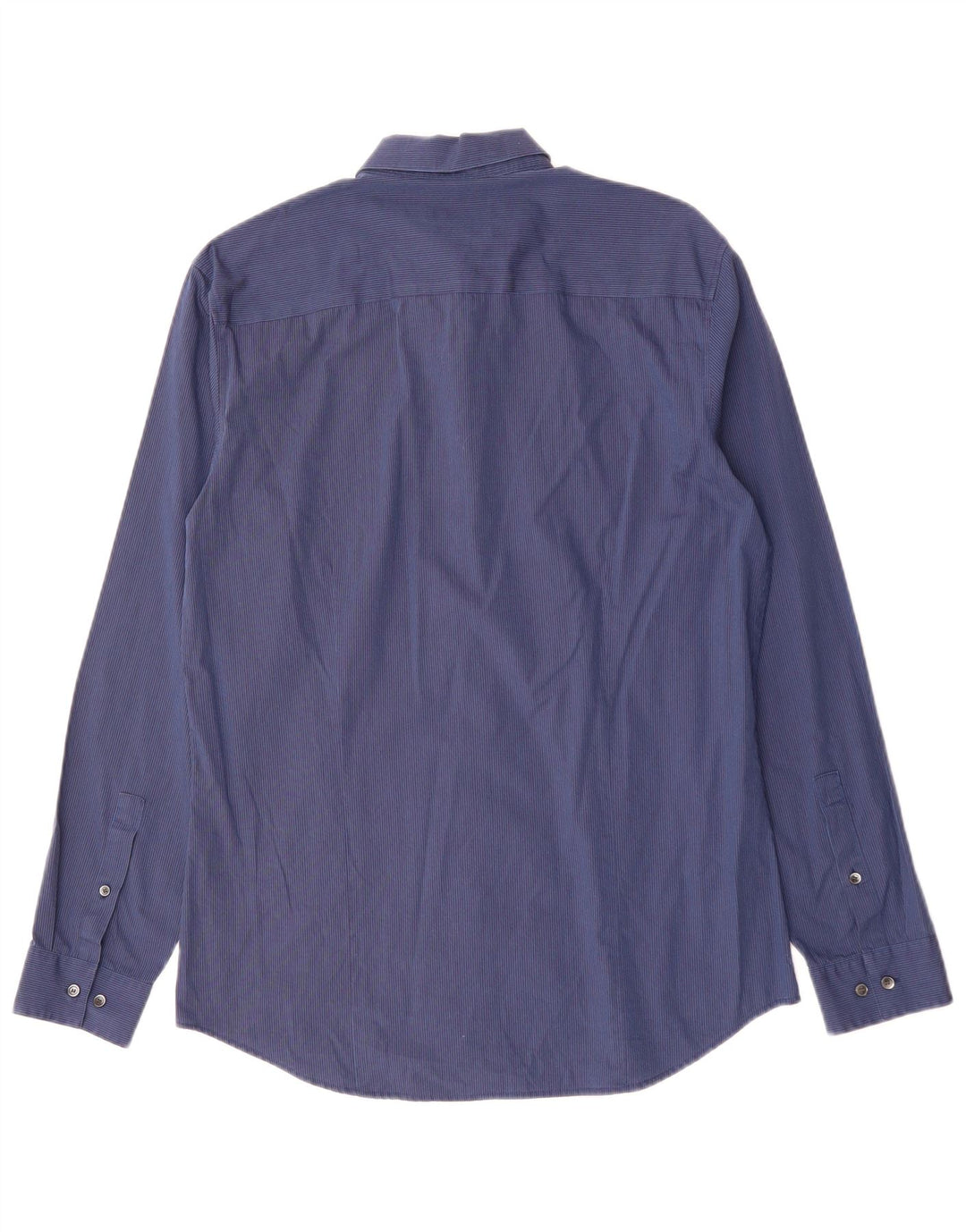 Cămașă pentru bărbați CALVIN KLEIN Mărimea 15 15 1/2 Mediu bleumarin, bumbac cu dungi