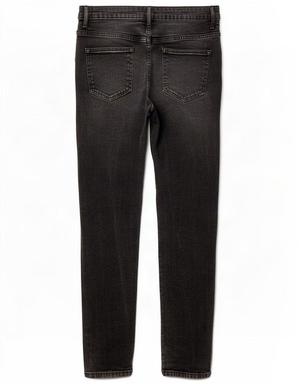 Blugi skinny pentru femei Jack Wills UK 12 Medium W31 L27 Bumbac negru