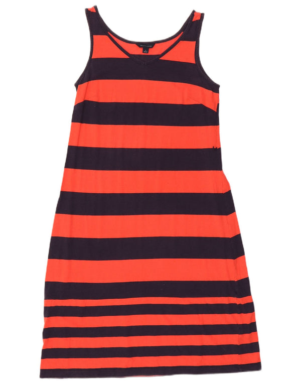 Rochie tricou fără mâneci Tommy Hilfiger pentru femei UK 12 Medium Red Dunge