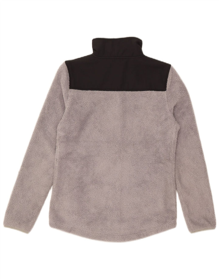 Jachetă fleece pentru femei Fila UK 6 XS gri poliester color bloc