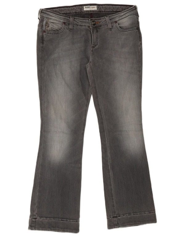 Blugi LEE pentru femei Bliss Crop Bootcut W29 L28 bumbac gri