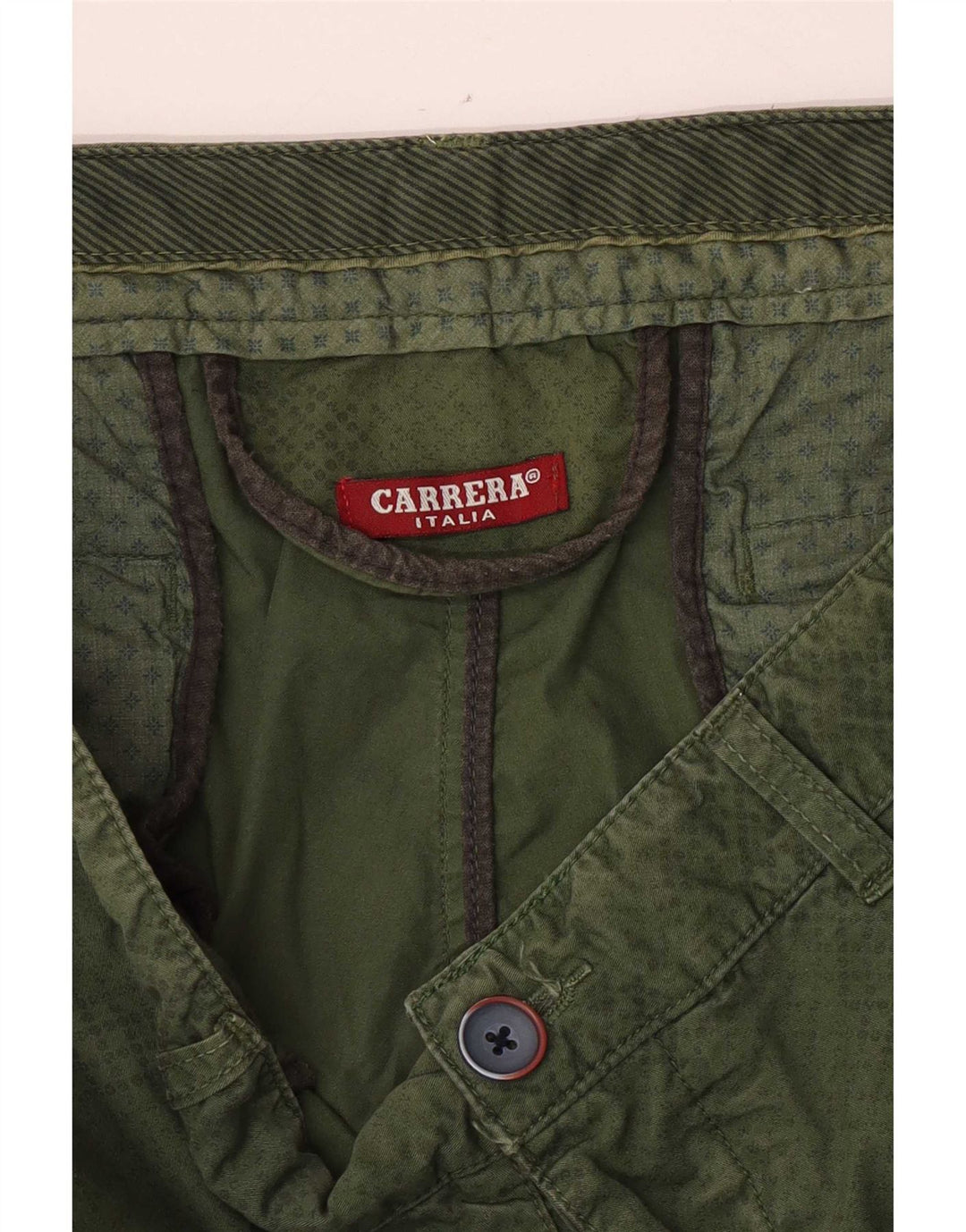 Pantaloni scurți cargo pentru bărbați Carrera Medium W32 Verde
