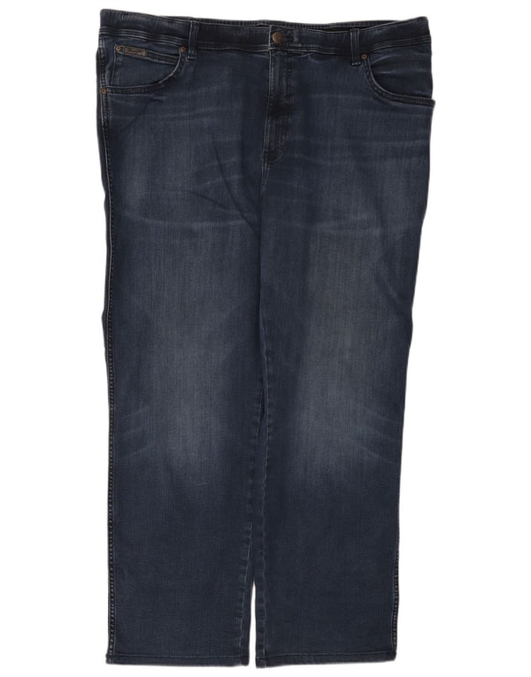 Blugi drepte pentru bărbați Wrangler Texas W44 L32 Bumbac albastru
