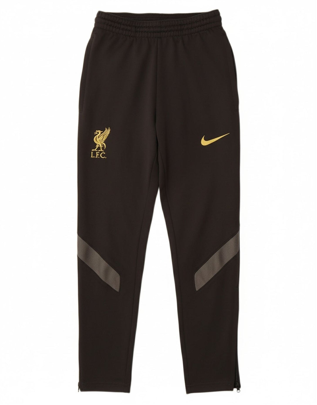 Pantaloni de trening NIKE Liverpool pentru băieți 8-9 ani, poliester, gri mic