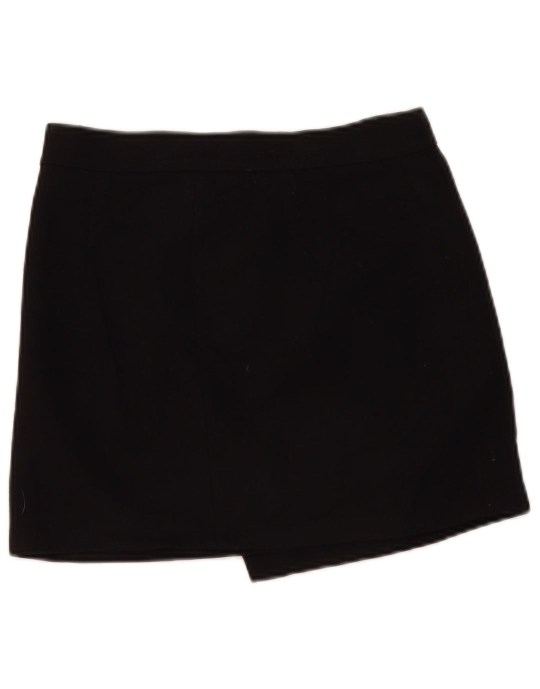 Fusta Wrap Asimetrică pentru Femei Zara Mic W27 Negru