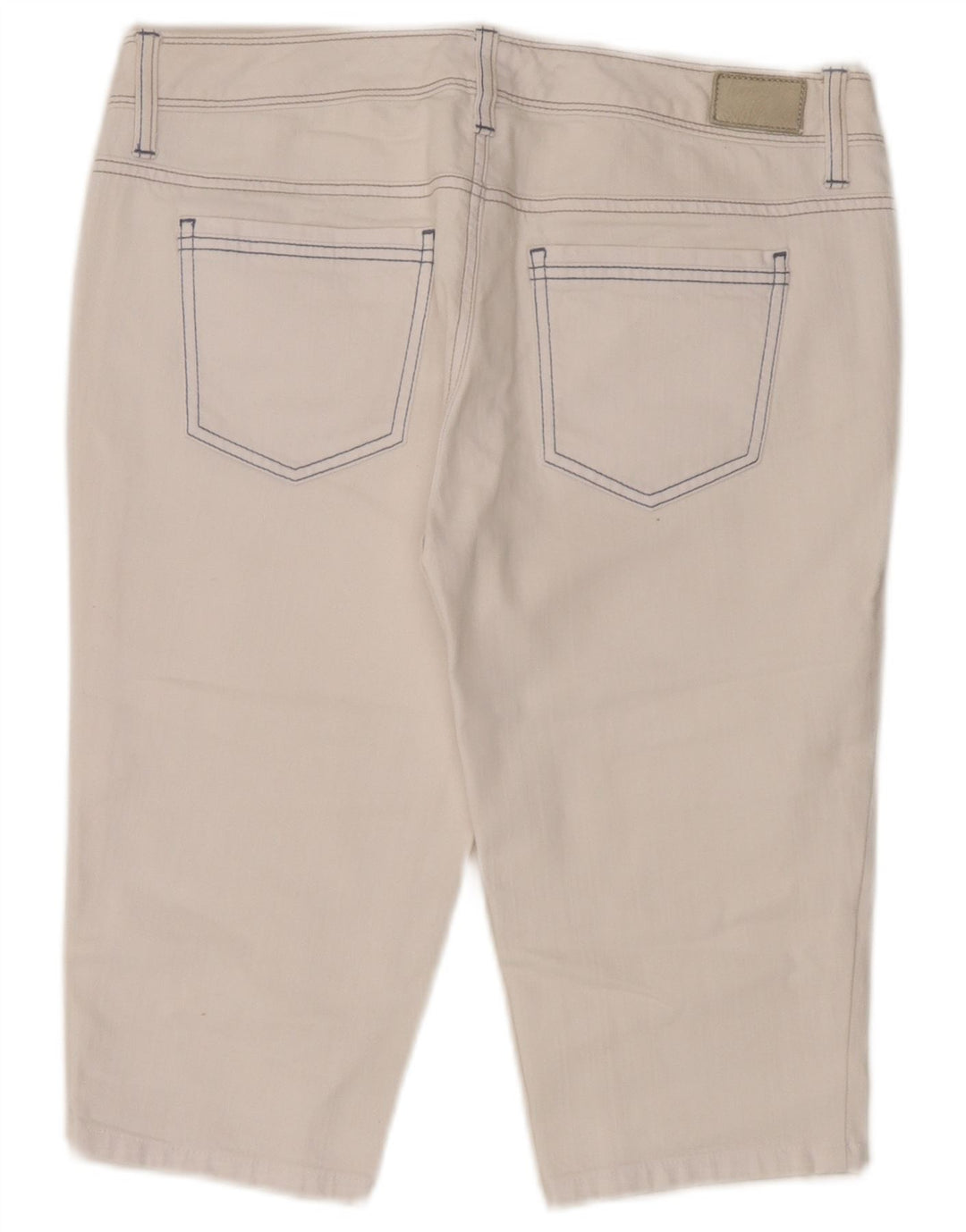 Tommy Hilfiger Bermude Denim Shorts pentru femei US 8 Medium W32 Bumbac alb