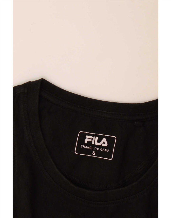 Vesta grafică pentru femei Fila UK 10 Small Black
