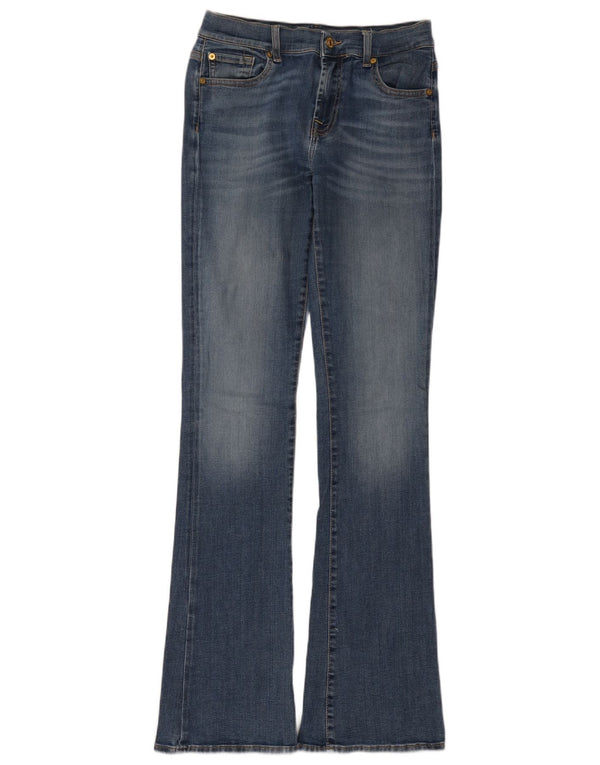 Blugi evazați pentru femei 7 For All Mankind L27 L34 Albastru