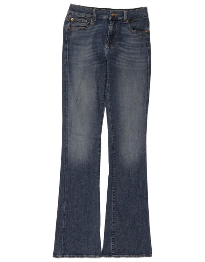 Blugi evazați pentru femei 7 For All Mankind L27 L34 Albastru