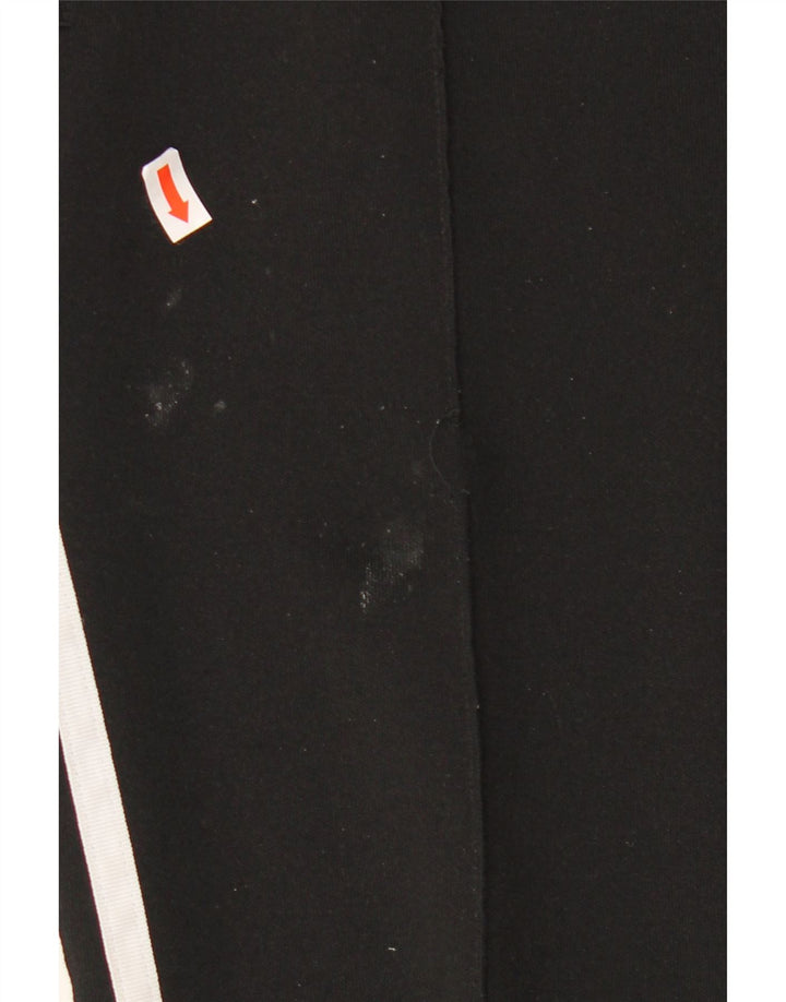 Pantaloni de trening ADIDAS pentru bărbați UK 14, mari, negru, poliester
