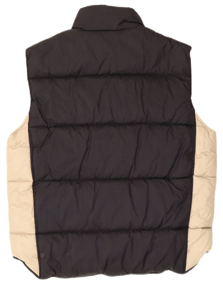 Gilet căptușit pentru bărbați Multiblu UK 38 Medium Black Colorblock Poliamidă